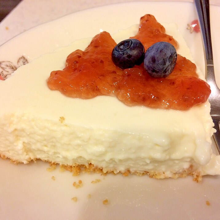 カロリー減 豆腐のレアチーズケーキ レシピ 作り方 By セレナまま 楽天レシピ